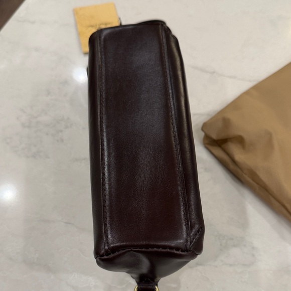 Patricia Nash Dark Brown Leather Crossbody Bag - Picture 5 of 9